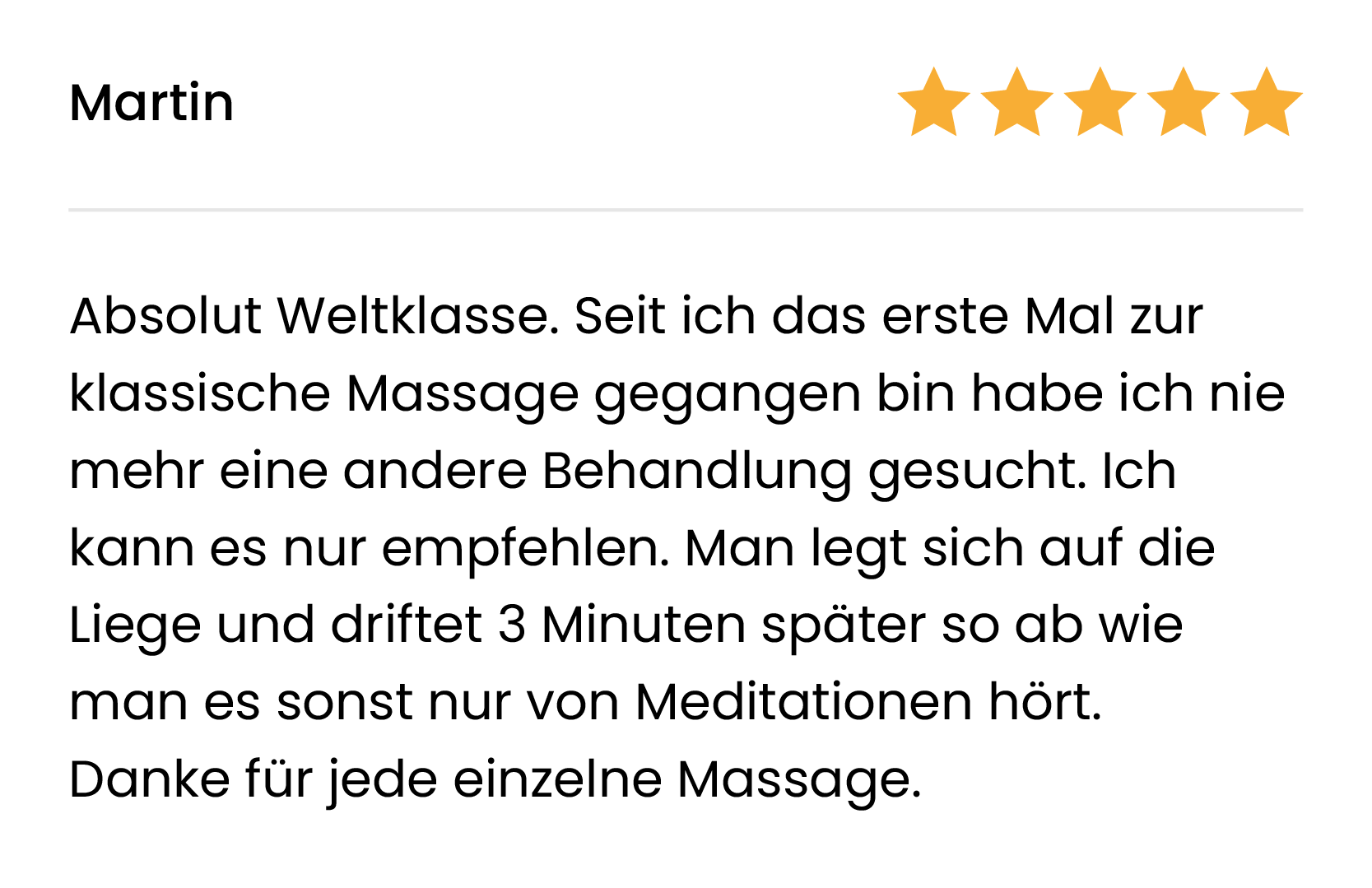 Massage Referenz Kriens 1