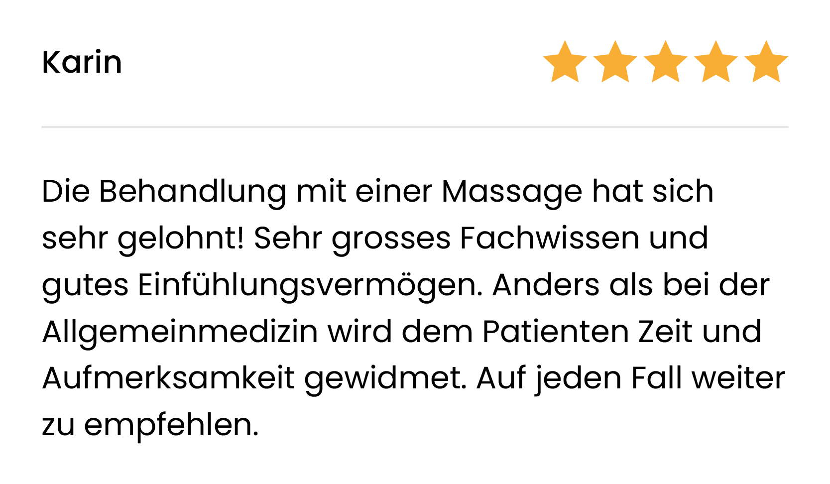 Massage Referenz Kriens 3