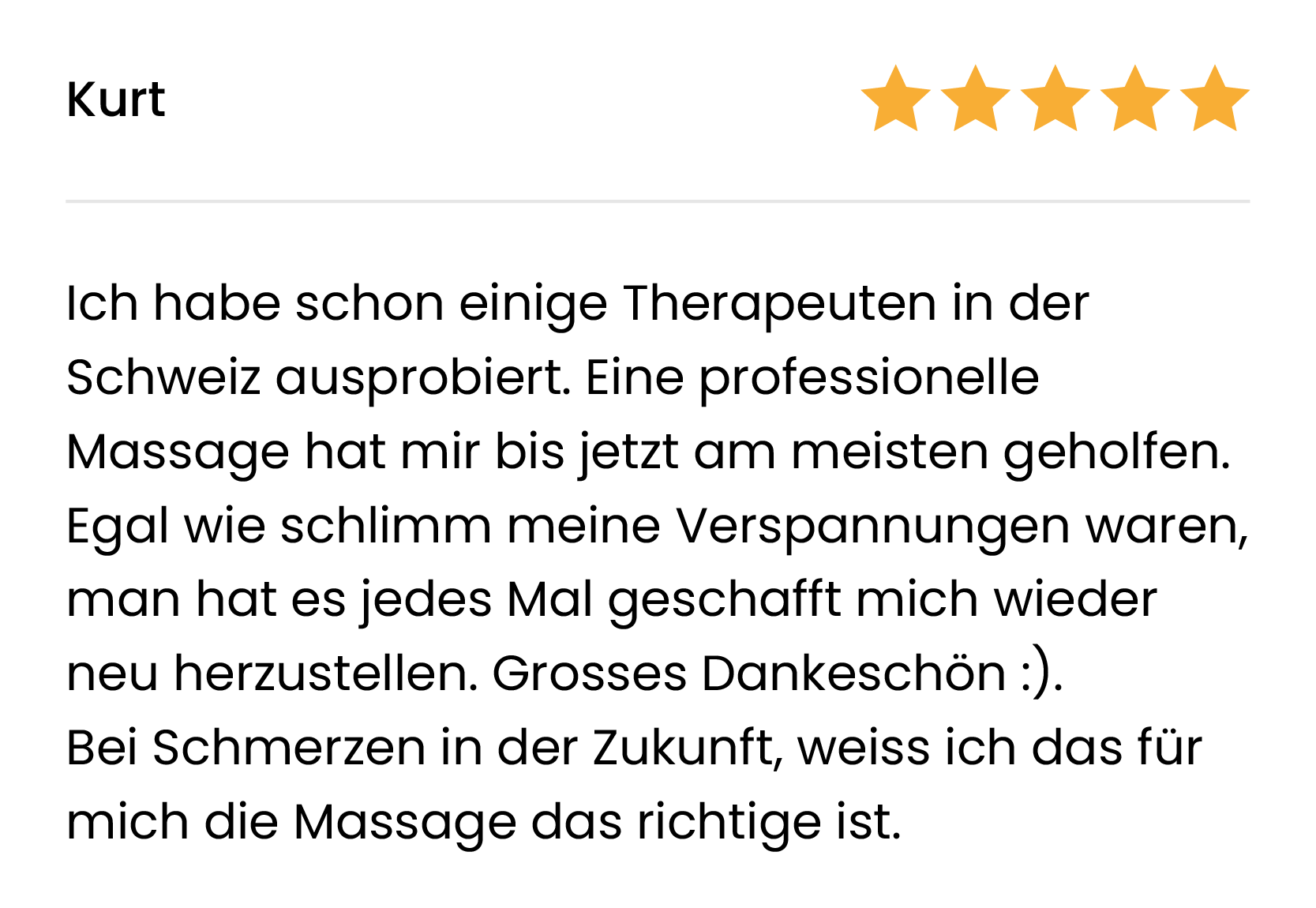 Massage Referenz Kriens 6